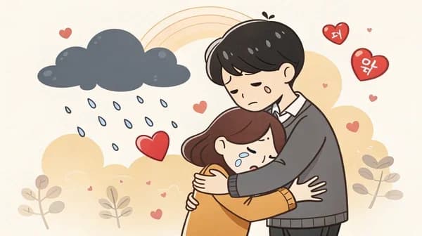 Feeling a loved one's pain vs doubling their happiness question illustration
