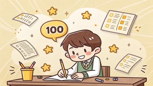 Acing every test vs winning first place in every sport question illustration
