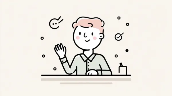 Grumbling junior who listens vs agreeable junior who doesn't listen question illustration