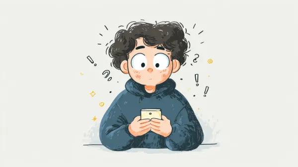 Tell your partner vs keep it a secret question illustration