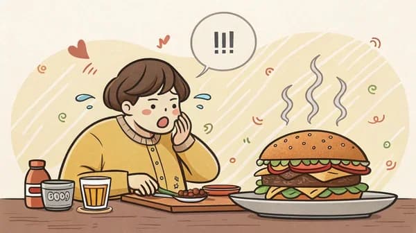The person next to you burps every meal vs you fart every meal question illustration